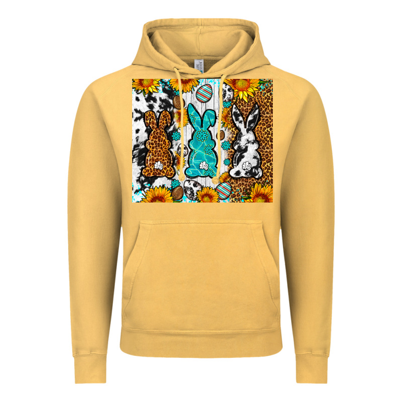 Easter Bunnies Leopard Cowhide Tumbler Easter Day Vintage Hoodie by Neo Western | Teevron