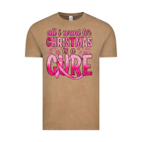 Vintage Coffee all i want for christmas is a cure Vintage Tee - JahusDesignShop