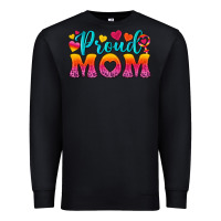 Black Proud Mom Lesbian Premium Sweatshirt - BundleAndBundleShop