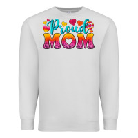Dove Grey Proud Mom Lesbian Premium Sweatshirt - BundleAndBundleShop