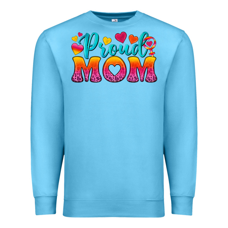 Proud Mom Lesbian Premium Sweatshirt by BundleAndBundleShop | Teevron