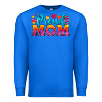 True Royal Proud Mom Lesbian Premium Sweatshirt - BundleAndBundleShop