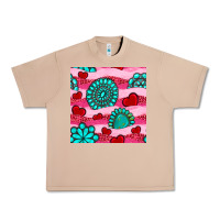 Burro valentines day turquoise gemstone  and hearts Urban Heavy Tee - BundleAndBundleShop