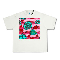 Pistachio valentines day turquoise gemstone  and hearts Urban Heavy Tee - BundleAndBundleShop