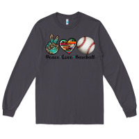 Smoke peace love baseball Long Sleeve Tee - Artiststas