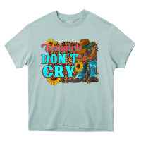 Arona cowgirls don't crty boots hat sunflowers Heavy Core Tee - Artiststas