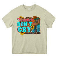 Mossy cowgirls don't crty boots hat sunflowers Heavy Core Tee - Artiststas