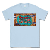 Dusty Blue american babe Classic Tee - Artiststas