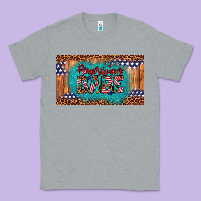 American Babe Classic Tee Designed By Artiststas