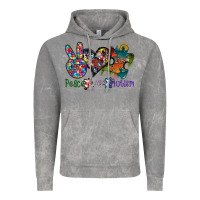 Peace Love Autism Vintage Hoodie | Teevron
