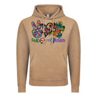 Vintage Coffee peace love autism Vintage Hoodie - SublimationCraftShop