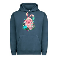Pigment Midnight Navy Easter egg Nurse Easter Day Urban Hoodie - HowdyJamesFarm