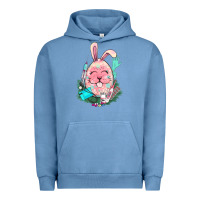 Pigment Pebble Blue Easter egg Nurse Easter Day Urban Hoodie - HowdyJamesFarm