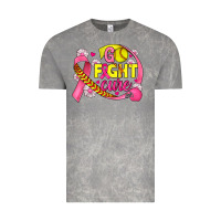 Cloud Rock breast cancer go fight cure softball Vintage Tee - JahusDesignShop