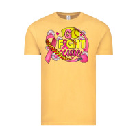 Vintage Mustard breast cancer go fight cure softball Vintage Tee - JahusDesignShop