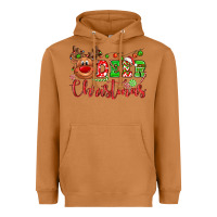 Meerkat Deer Christmas reindeer Heavyweight Hoodie - NancyCooperArtShop
