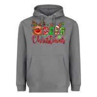 Storm Deer Christmas reindeer Heavyweight Hoodie - NancyCooperArtShop