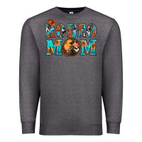 Charcoal Heather Western Rodeo Mom Premium Sweatshirt - BundleAndBundleShop
