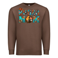 Chestnut Western Rodeo Mom Premium Sweatshirt - BundleAndBundleShop