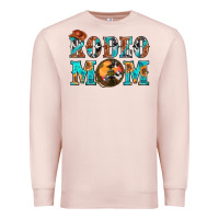 Pale Pink Western Rodeo Mom Premium Sweatshirt - BundleAndBundleShop