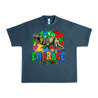 Midnight Navy embrace difference Urban Heavy Tee - AdoDesignShop