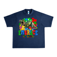 Navy embrace difference Urban Heavy Tee - AdoDesignShop