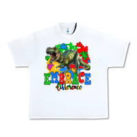 White embrace difference Urban Heavy Tee - AdoDesignShop