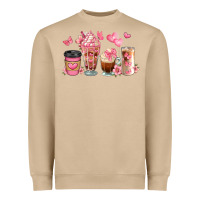 Mushroom floral coffee cups Heavyweight Sweatshirt - JahusDesignShop