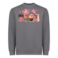 Storm floral coffee cups Heavyweight Sweatshirt - JahusDesignShop