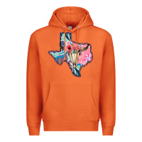 Carrot Texas Boho Bull Skull Premium Hoodie - Bettercallsaul