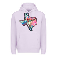 Lilac Texas Boho Bull Skull Premium Hoodie - Bettercallsaul