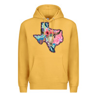 Mustard Texas Boho Bull Skull Premium Hoodie - Bettercallsaul