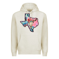 Oatmeal Heather Texas Boho Bull Skull Premium Hoodie - Bettercallsaul