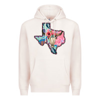 Pale Pink Texas Boho Bull Skull Premium Hoodie - Bettercallsaul