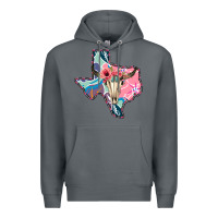 Rock Texas Boho Bull Skull Premium Hoodie - Bettercallsaul
