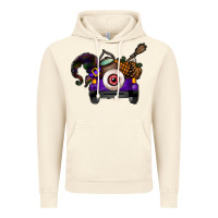 Vintage Artic Halloween Truck Vintage Hoodie - CowhideDigitalArt