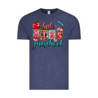 Vintage Denim little miss preschool Vintage Tee - AdoDesignShop