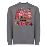 Storm pink christmas trees Heavyweight Sweatshirt - AdoDesignShop