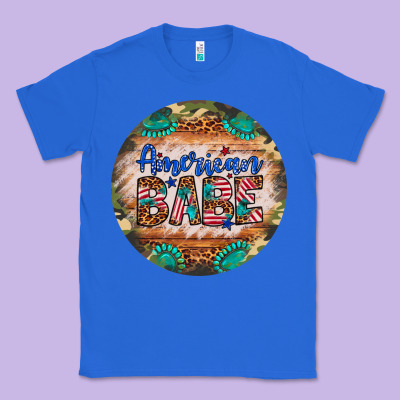 American Babe Classic Tee Designed By Artiststas