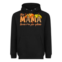 Black this mama loves her pumpkins Heavyweight Hoodie - MaliasSmallBusiness
