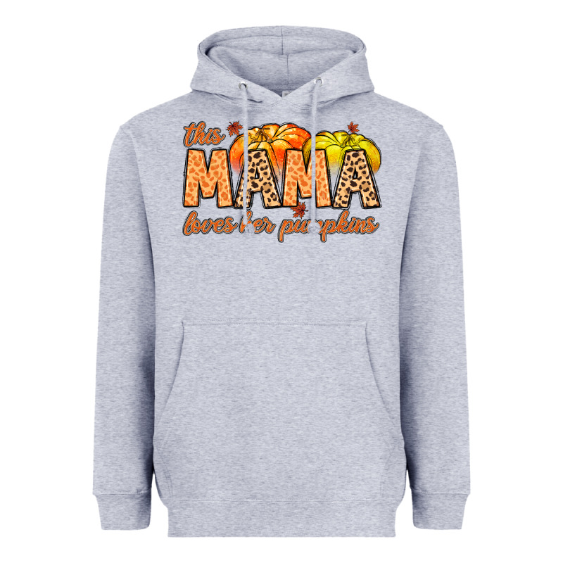 This Mama Loves Her Pumpkins Heavyweight Hoodie by MaliasSmallBusiness | Teevron