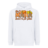 White this mama loves her pumpkins Heavyweight Hoodie - MaliasSmallBusiness
