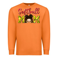 Carrot Softball Mom Premium Sweatshirt - BundleAndBundleShop