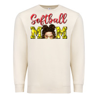 Sandshell Softball Mom Premium Sweatshirt - BundleAndBundleShop