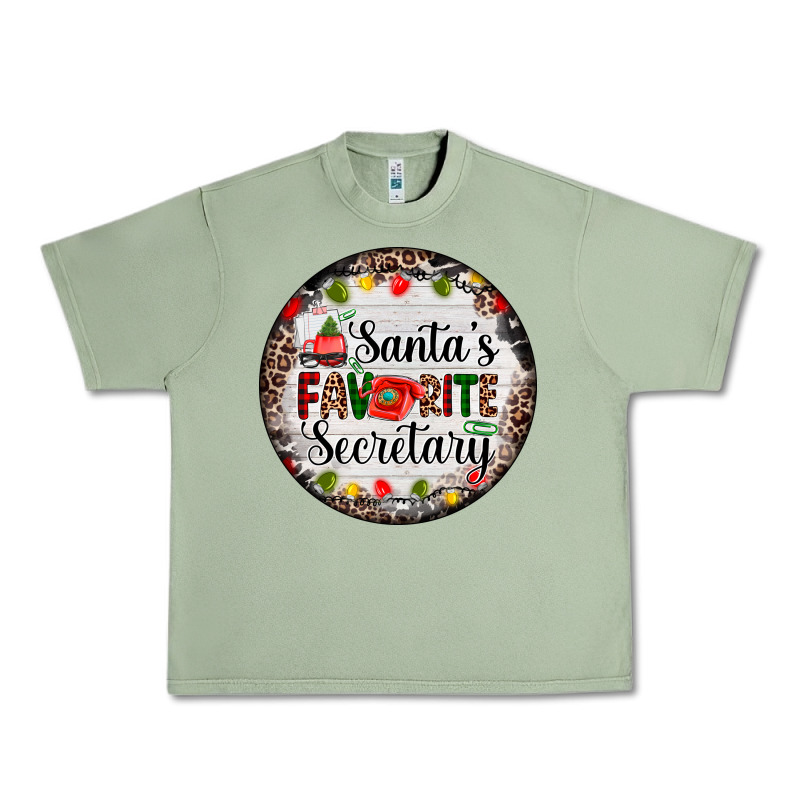 Christmas Santas Favorite Secretary    Light Urban Heavy Tee by AdoDesignShop | Teevron