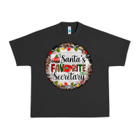 Pigment Black christmas santas favorite secretary    light Urban Heavy Tee - AdoDesignShop