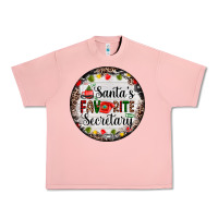 Salmon christmas santas favorite secretary    light Urban Heavy Tee - AdoDesignShop