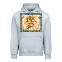 Heather Grey i'm a fall kinda girl Urban Hoodie - TumblerDesignByShophia