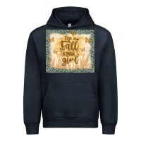 Navy i'm a fall kinda girl Urban Hoodie - TumblerDesignByShophia