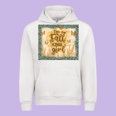 I'm A Fall Kinda Girl Urban Hoodie Designed By Tumblerdesignbyshophia